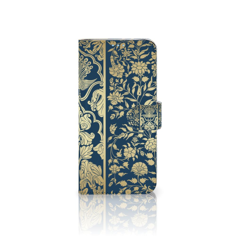 Huawei P40 Lite Hoesje Beige Flowers