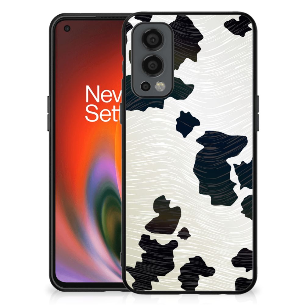 OnePlus Nord 2 Dierenprint Telefoonhoesje Koeienvlekken