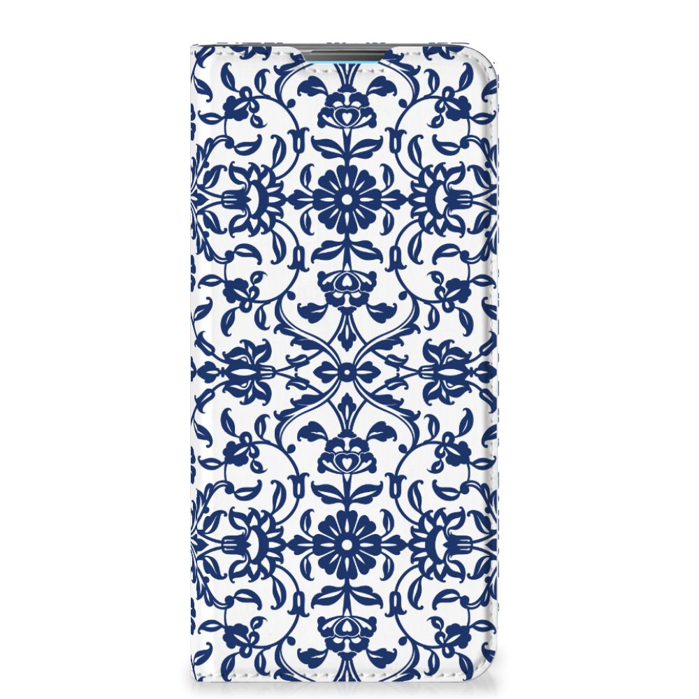 OPPO A52 | A72 Smart Cover Flower Blue - B2C Telecom