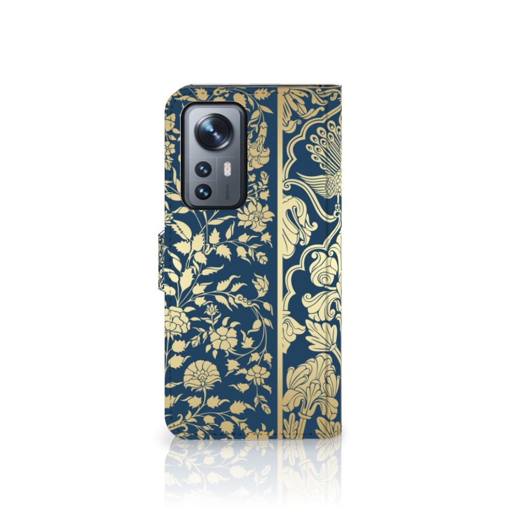 Xiaomi 12 Pro Hoesje Beige Flowers
