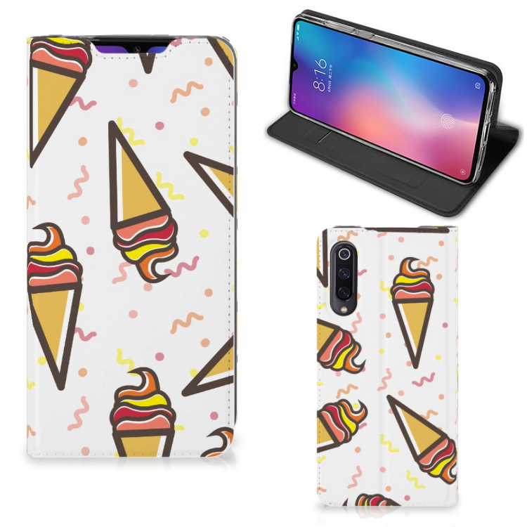 Xiaomi Mi 9 Flip Style Cover Icecream