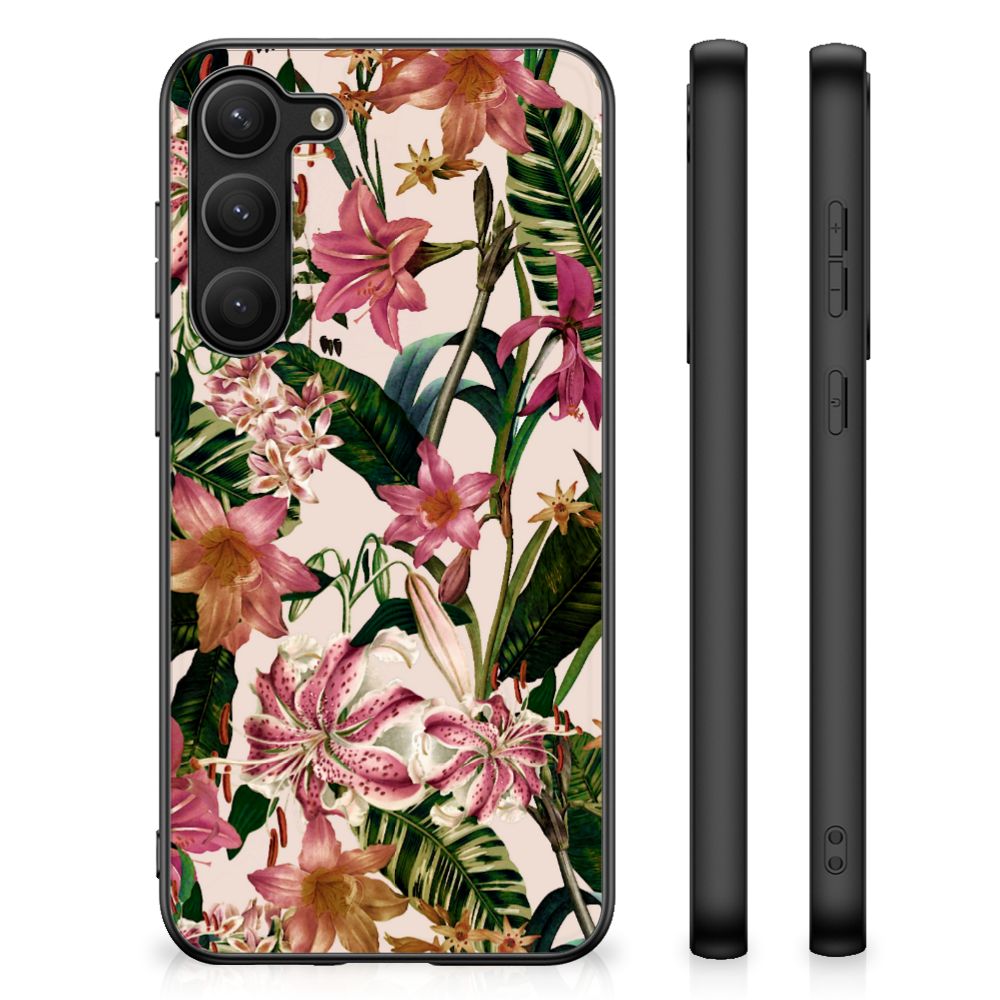 Samsung Galaxy S23 Plus Bloemen Hoesje Flowers
