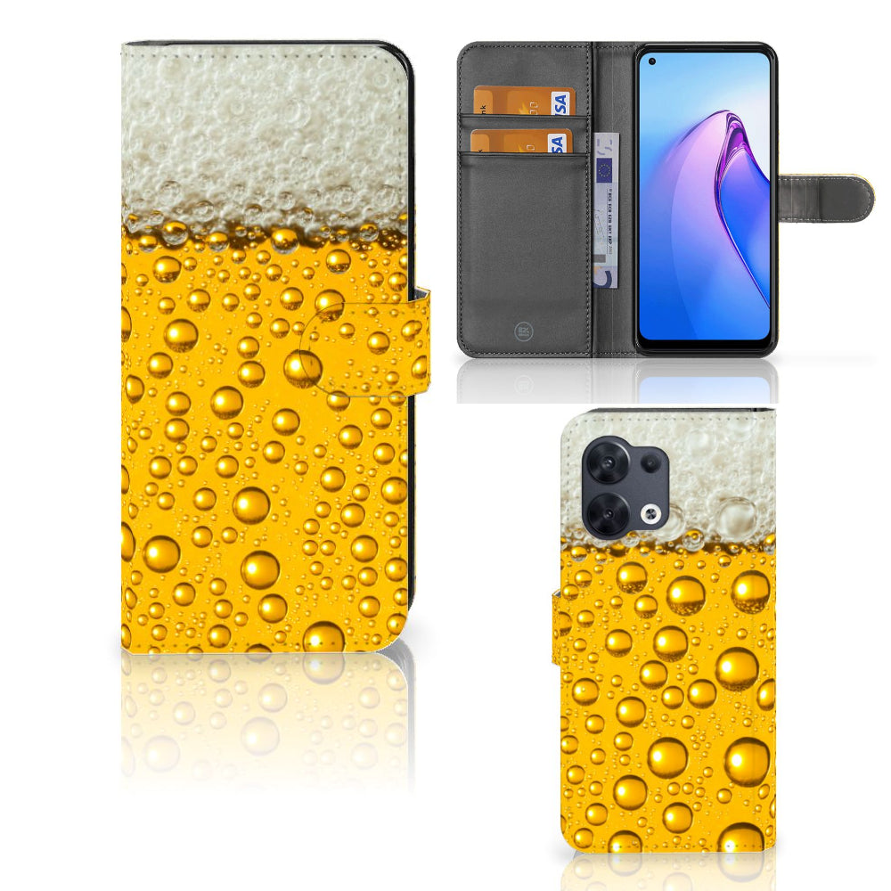 OPPO Reno8 Book Cover Bier