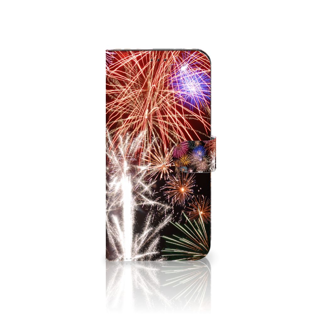Samsung Galaxy Xcover 6 Pro Wallet Case met Pasjes Vuurwerk