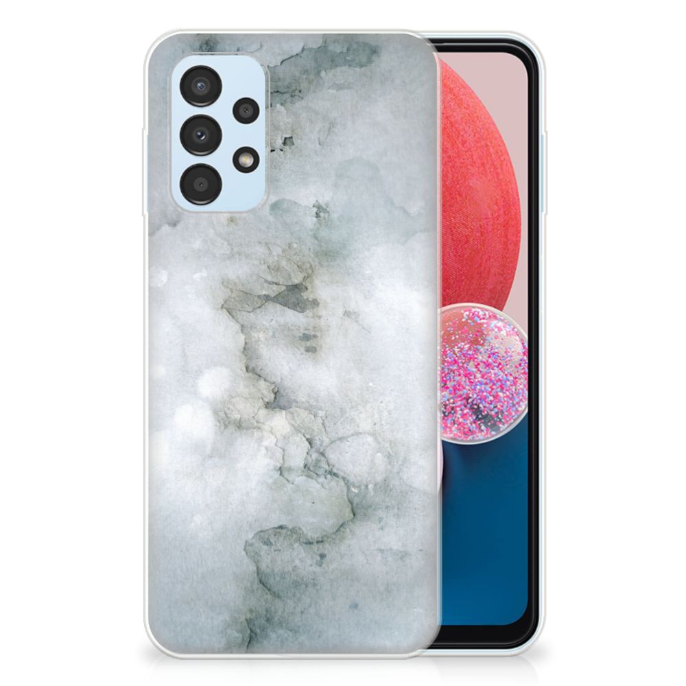 Hoesje maken Samsung Galaxy A13 4G Painting Grey B2C Telecom