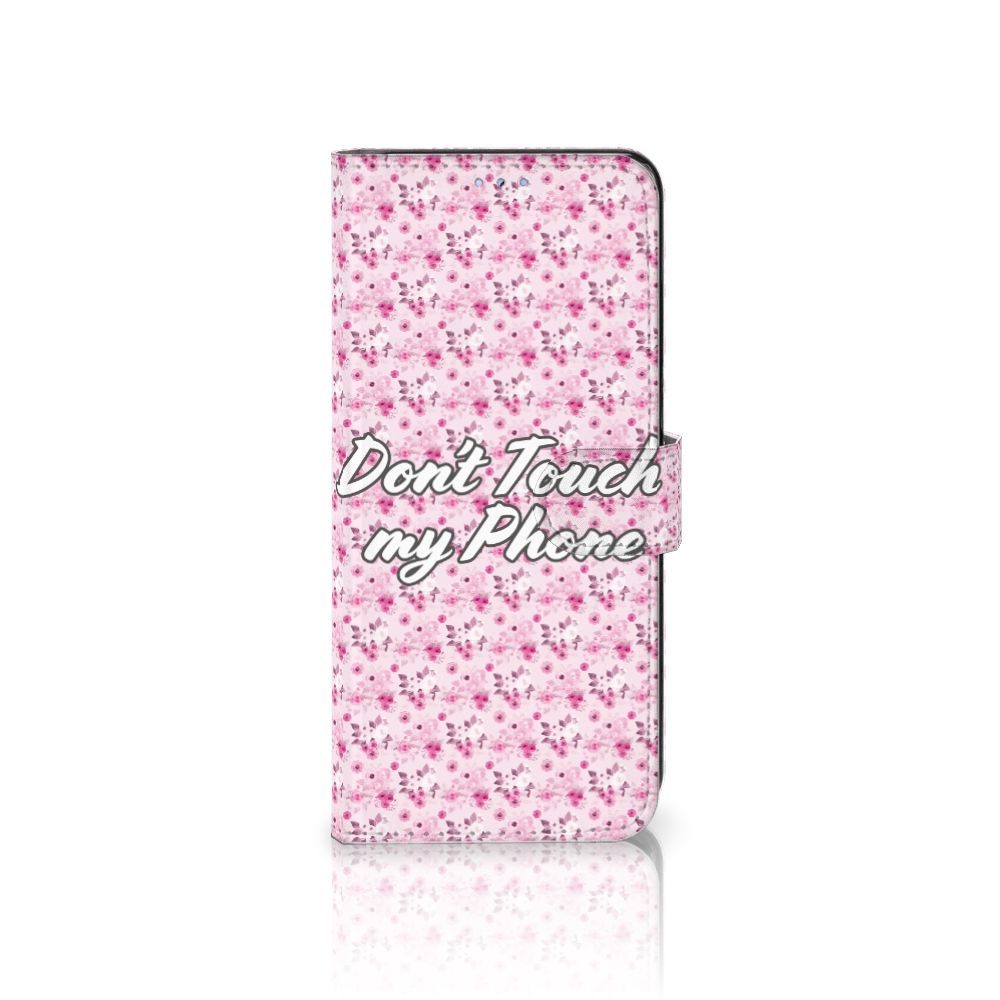 Motorola Moto G31 | G41 Portemonnee Hoesje Flowers Pink DTMP