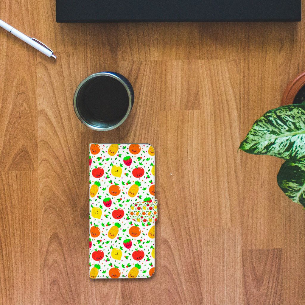 Motorola Moto G 5G Plus Book Cover Fruits