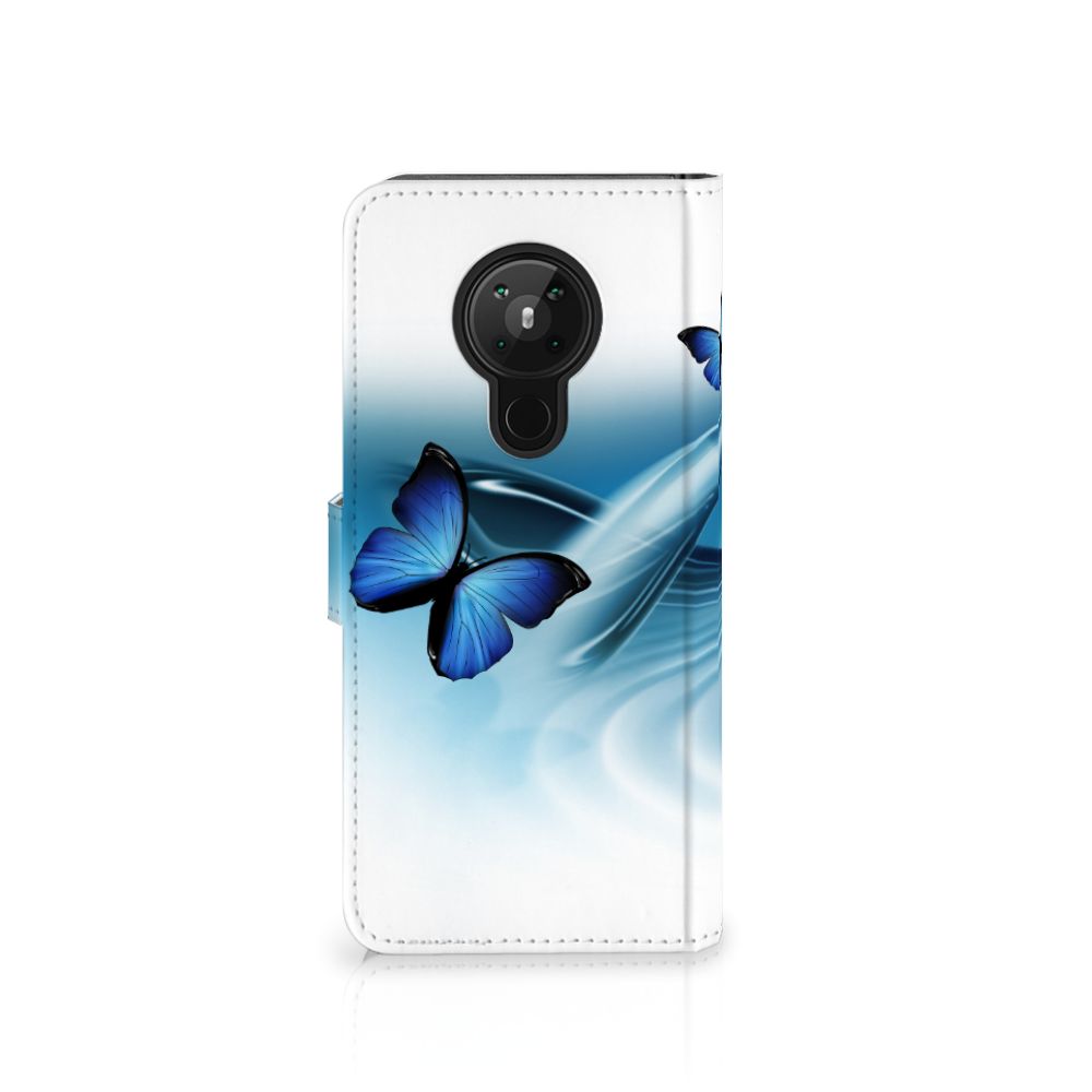 Nokia 5.3 Telefoonhoesje met Pasjes Vlinders