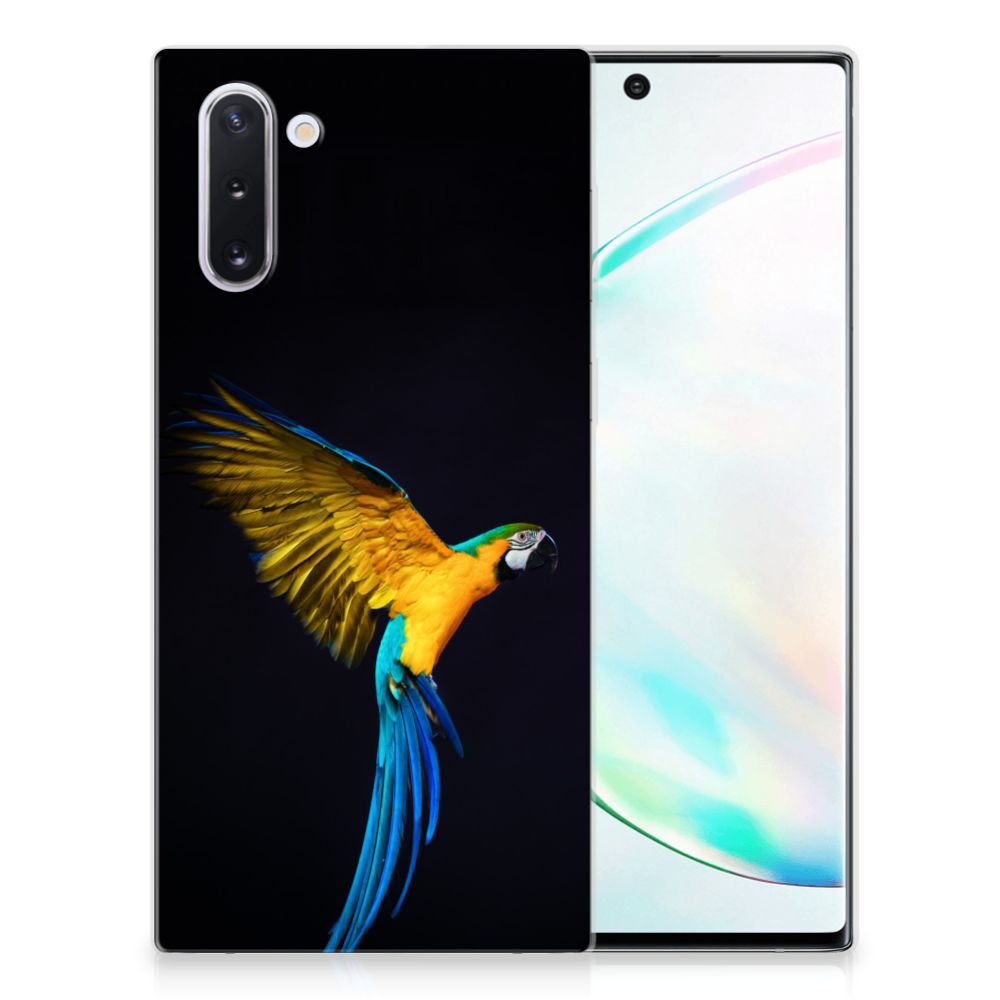 Samsung Galaxy Note 10 TPU Hoesje Papegaai