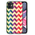 iPhone 11 Back Case Zigzag Multi Color B2C Telecom