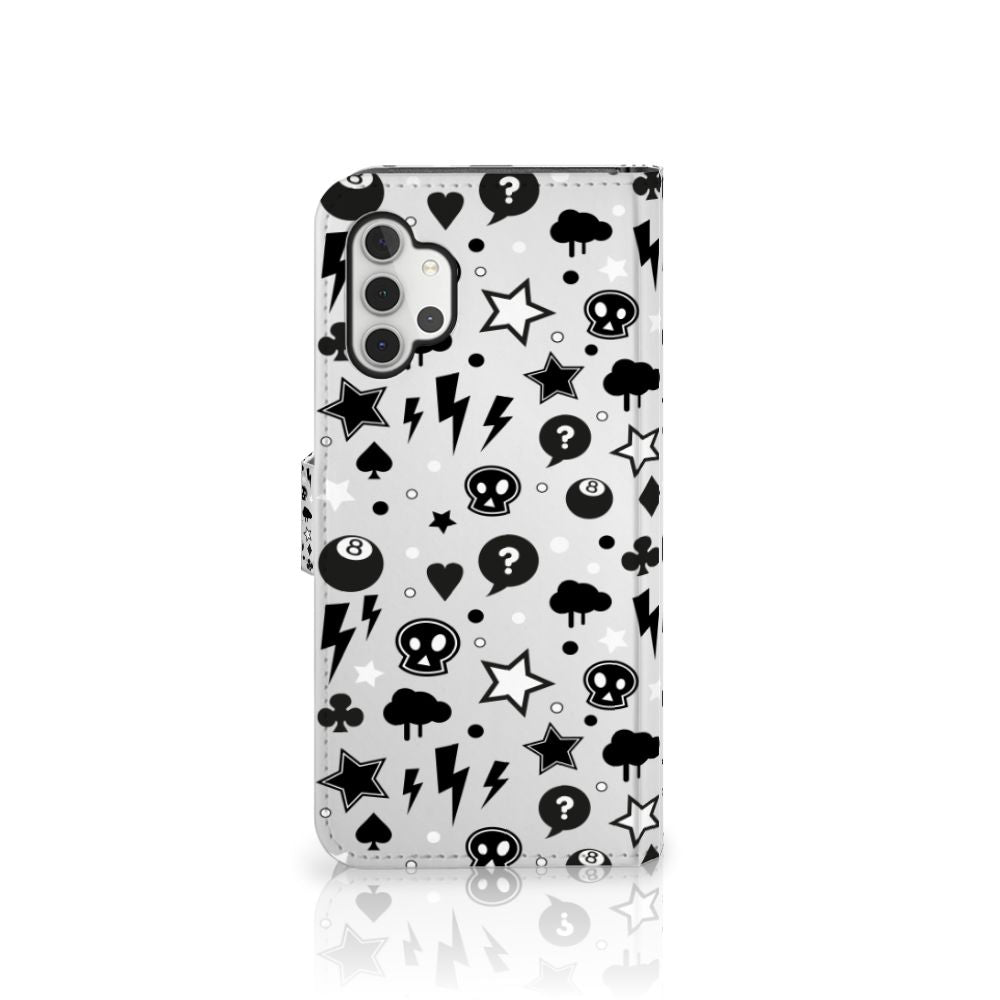 Telefoonhoesje met Naam Samsung Galaxy A32 5G Silver Punk