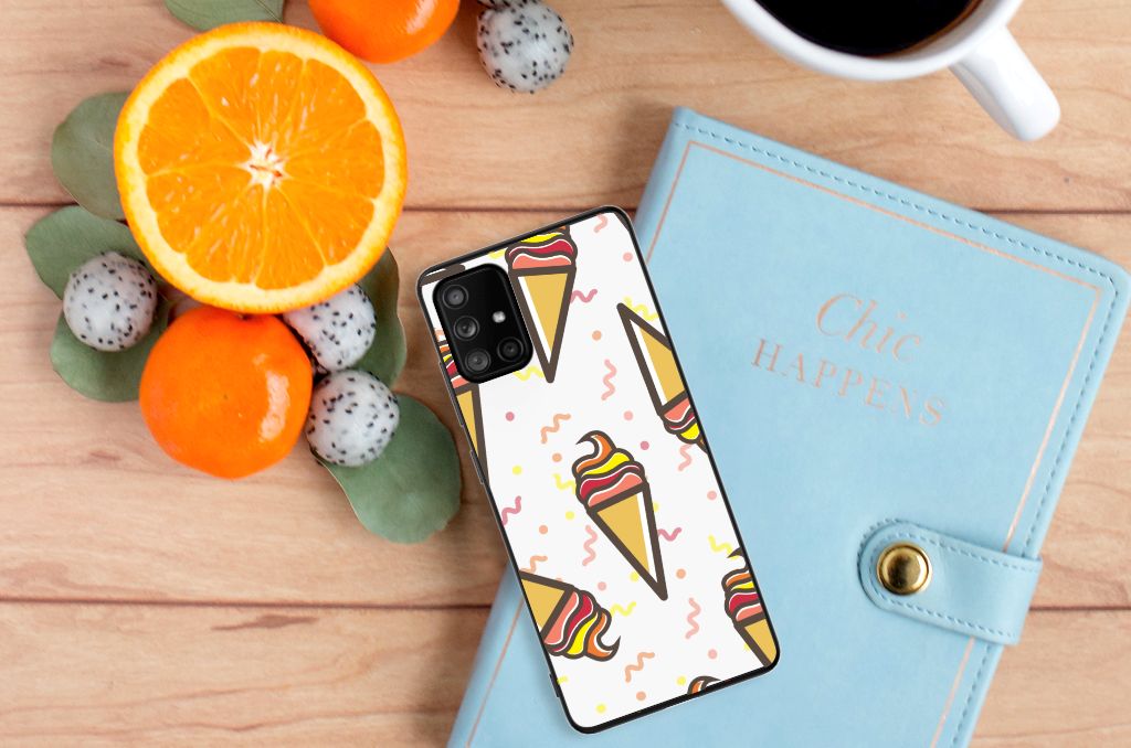 Samsung Galaxy A71 Back Cover Hoesje Icecream B2C Telecom