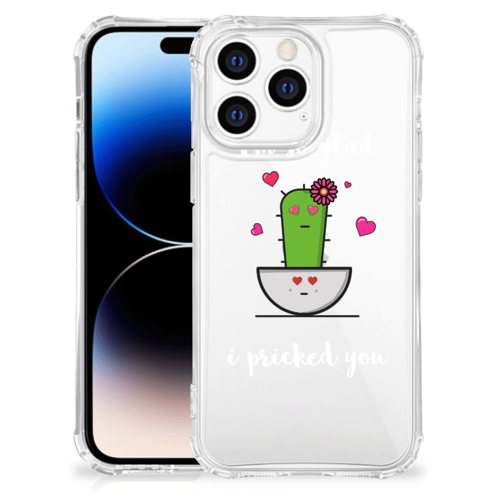 Apple iPhone 14 Pro Max Stevig Bumper Hoesje Cactus Glad B2C Telecom