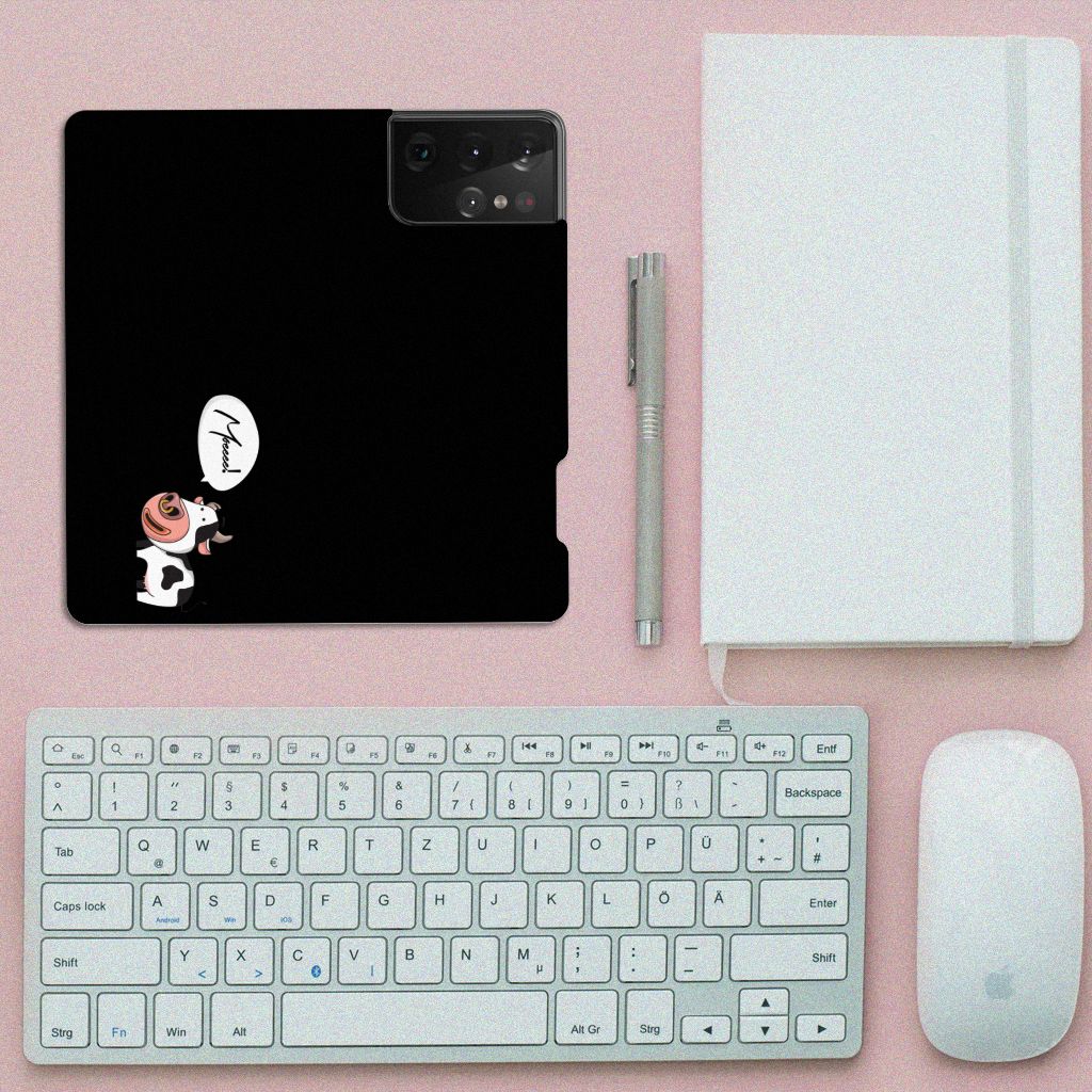 Samsung Galaxy S21 Ultra Magnet Case Cow - B2C Telecom