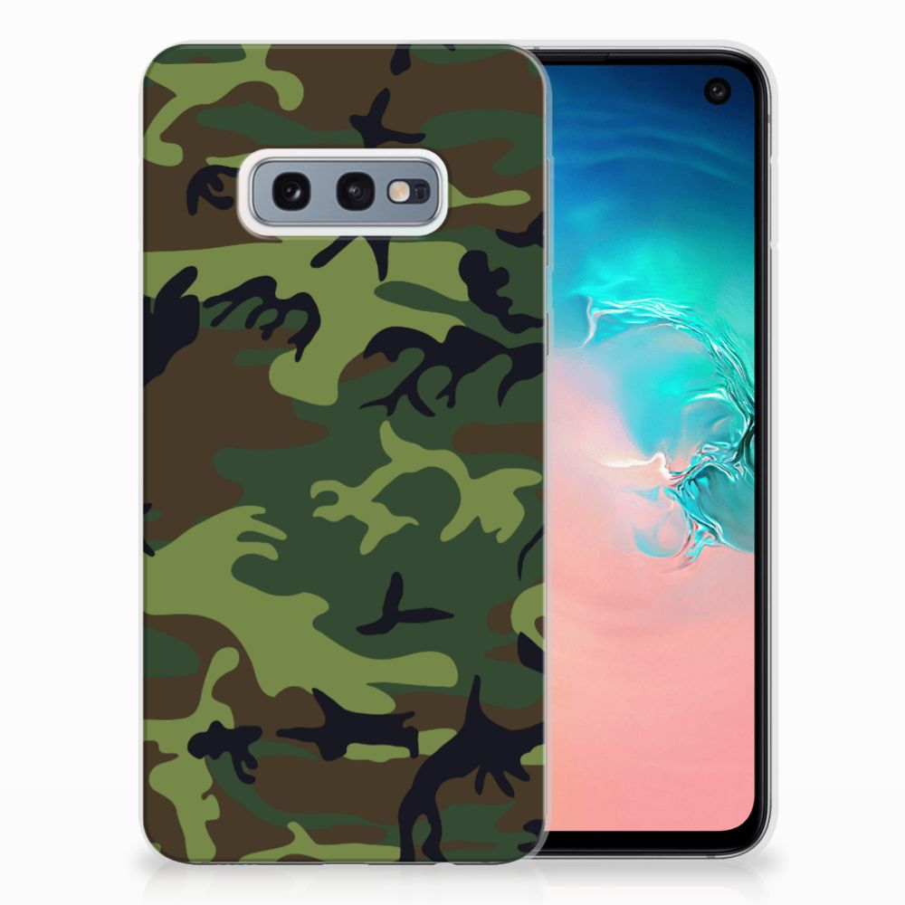Samsung Galaxy S10e TPU bumper Army Dark