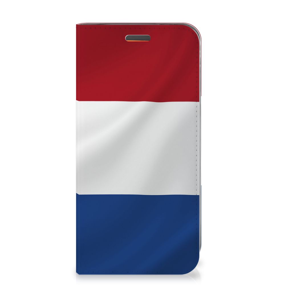 Motorola Moto E5 Play Standcase Nederlandse Vlag