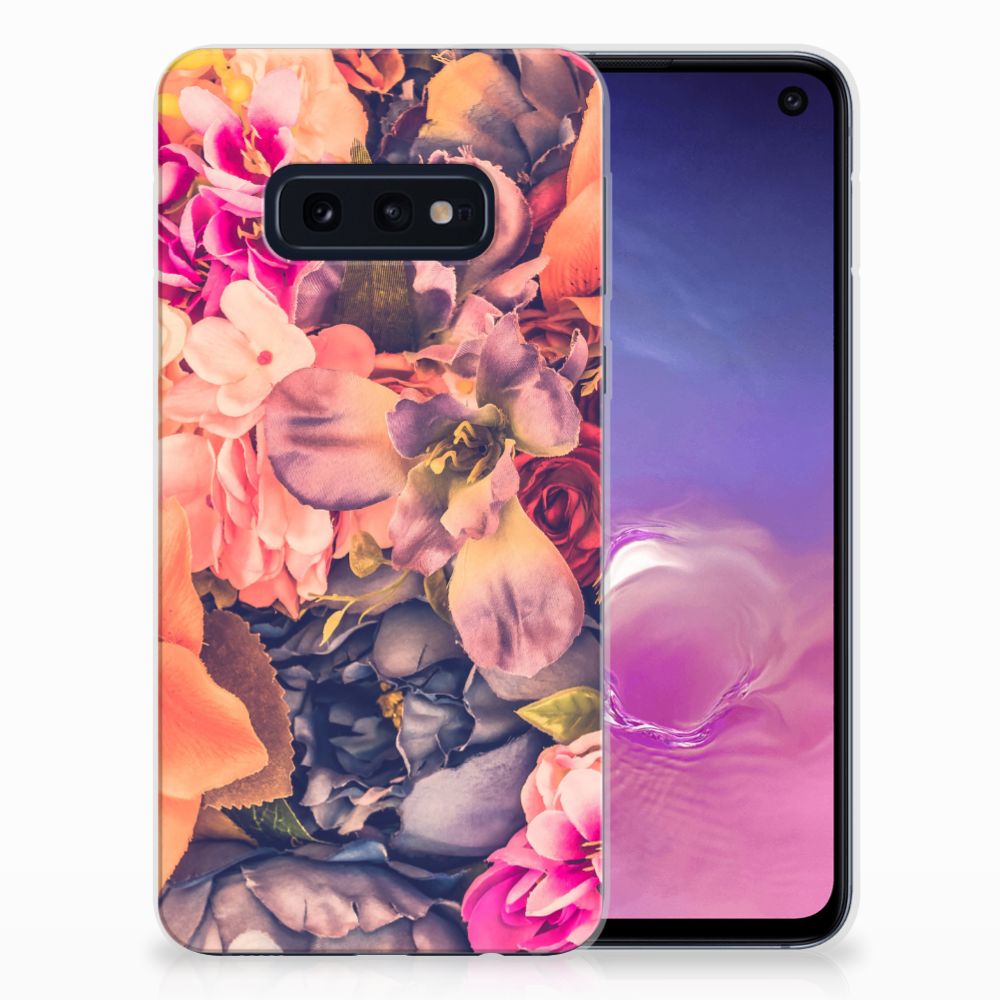 Samsung Galaxy S10e TPU Case Bosje Bloemen