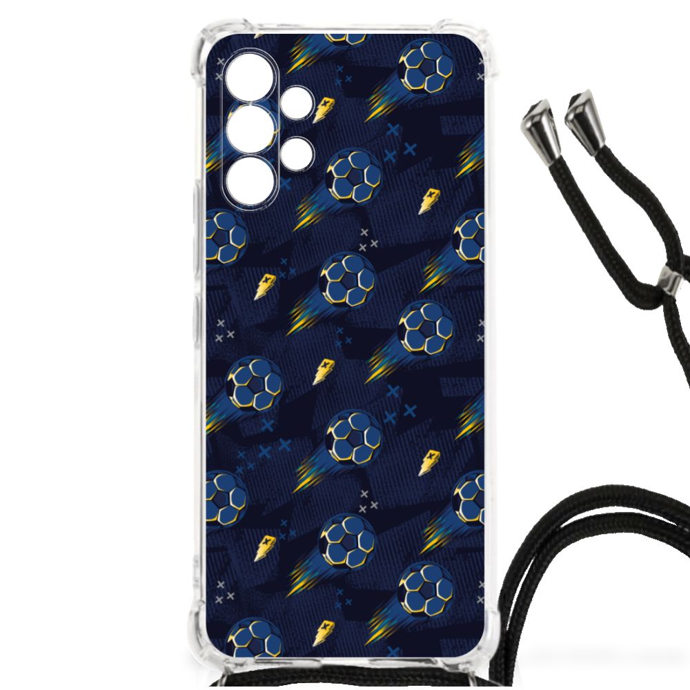 Doorzichtige Silicone Hoesje voor Samsung Galaxy A13 4G Voetbal B2C Telecom