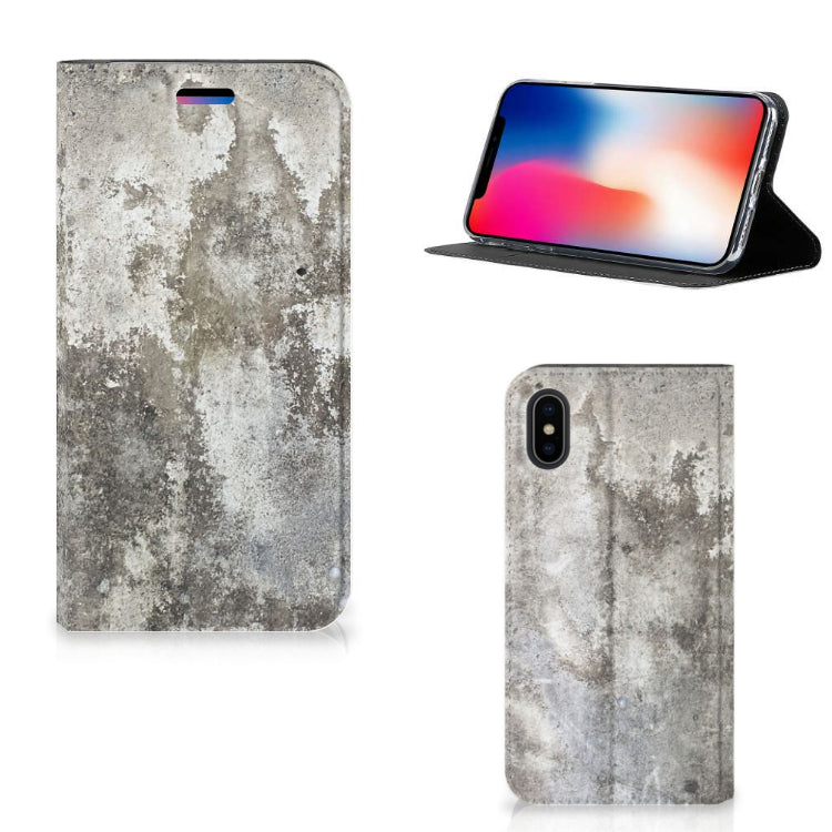Apple iPhone X | Xs Standcase Beton Print