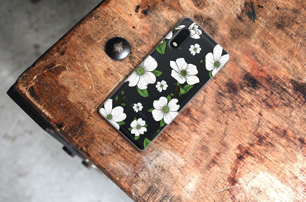 Samsung Xcover Pro TPU Case Dogwood Flowers