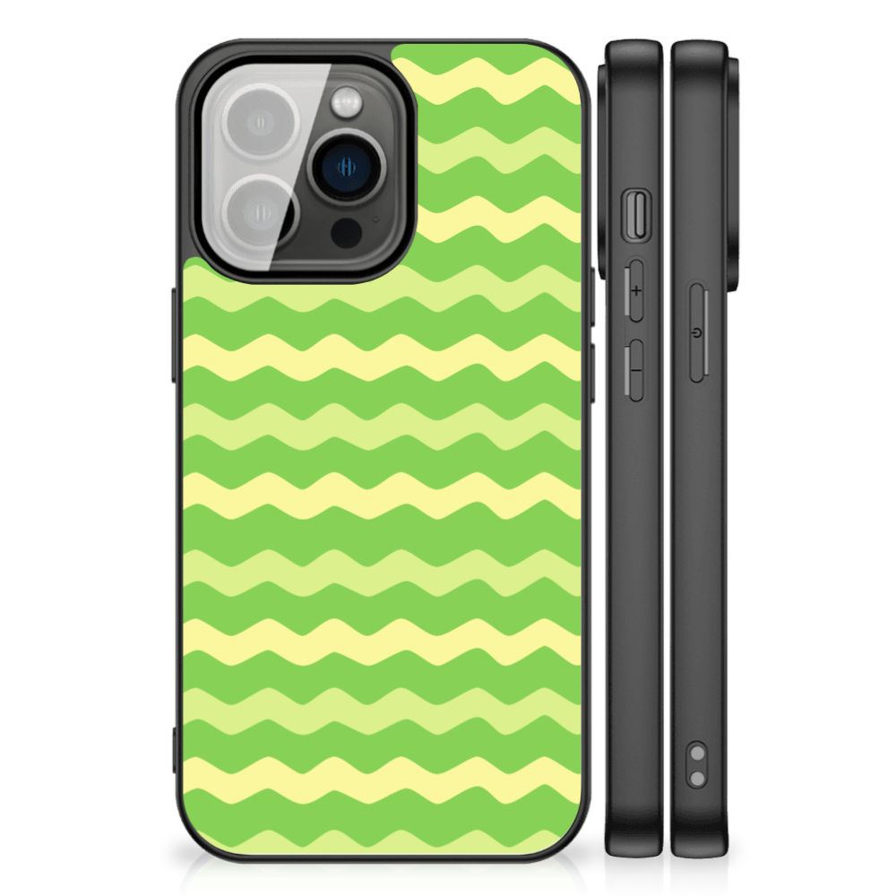 iPhone 13 Pro Back Case Waves Green B2C Telecom
