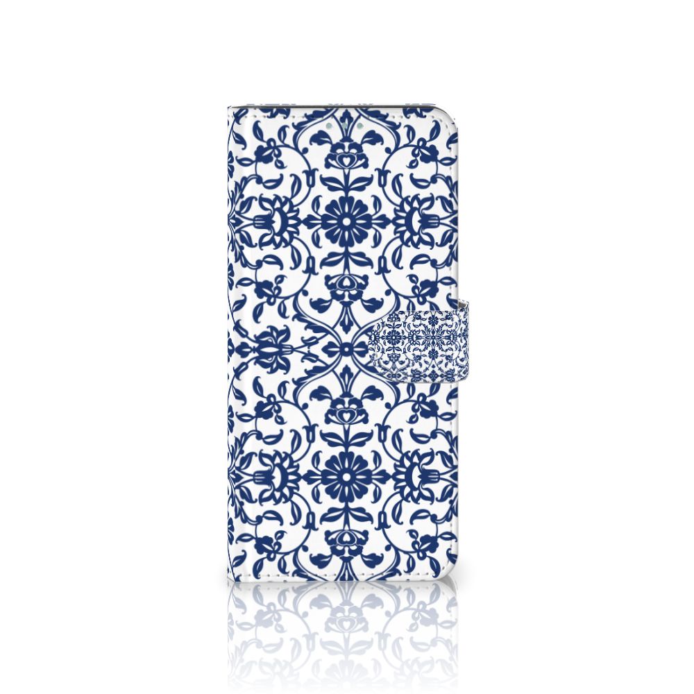Nokia 3.4 Hoesje Flower Blue