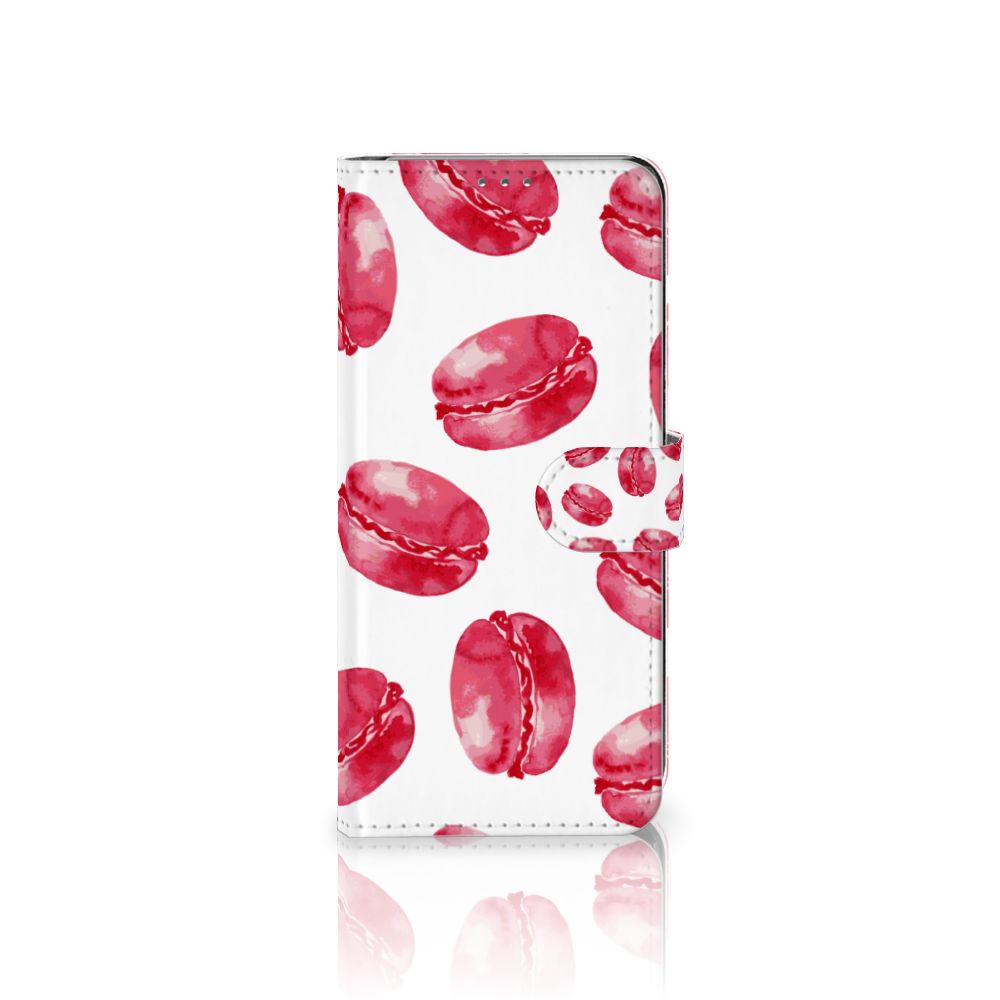 Samsung Galaxy S20 FE Book Cover Pink Macarons