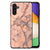 Samsung Galaxy A13 5G | A04s Marmeren Print Telefoonhoesje Marmer Oranje