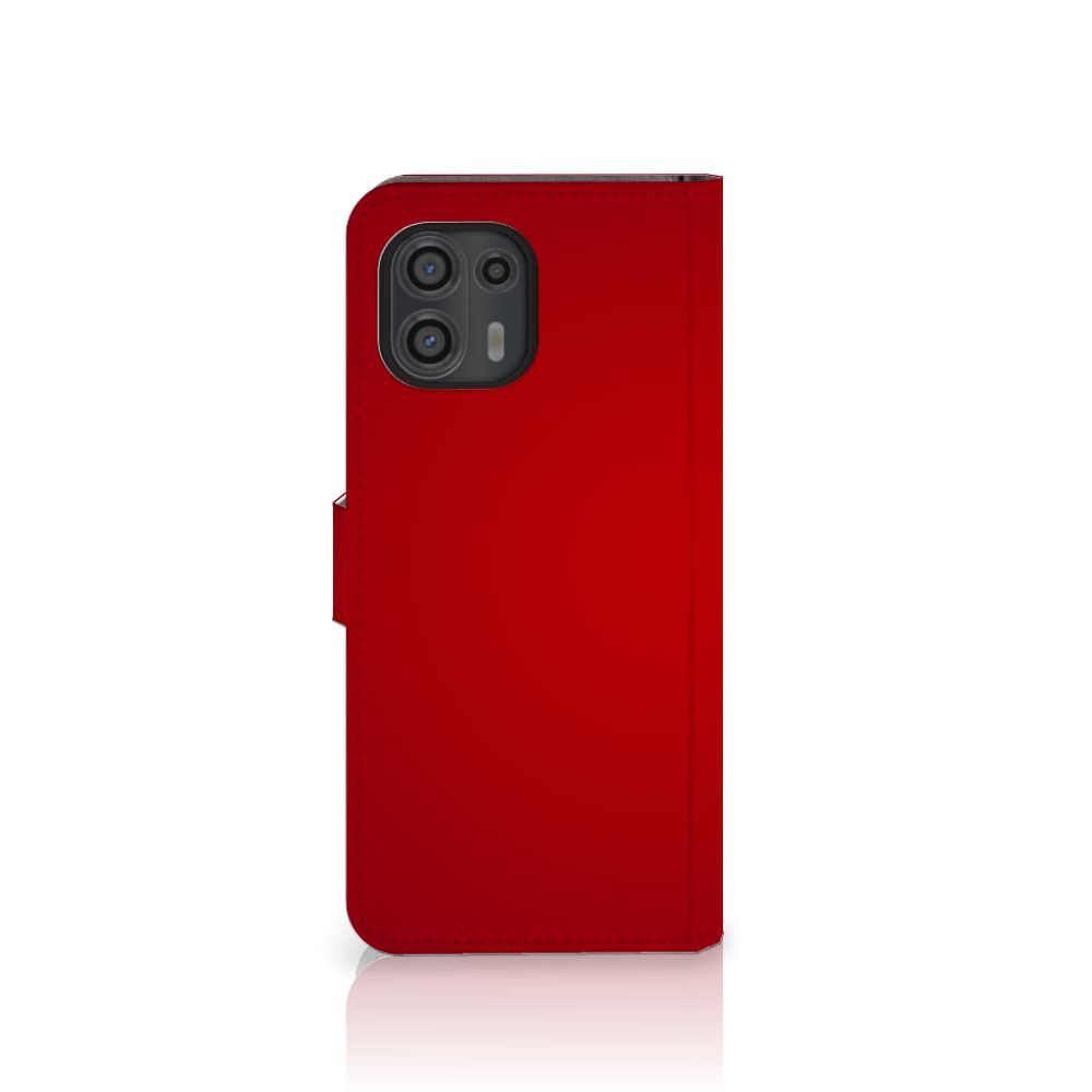 Motorola Edge 20 Lite Wallet Case met Pasjes Liefde - Origineel Romantisch Cadeau