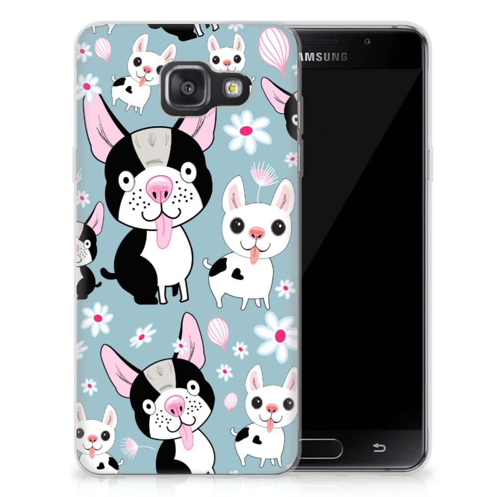 Samsung Galaxy A3 2016 TPU Hoesje Hondjes
