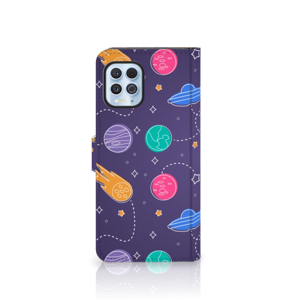 Motorola Moto G100 Wallet Case met Pasjes Space