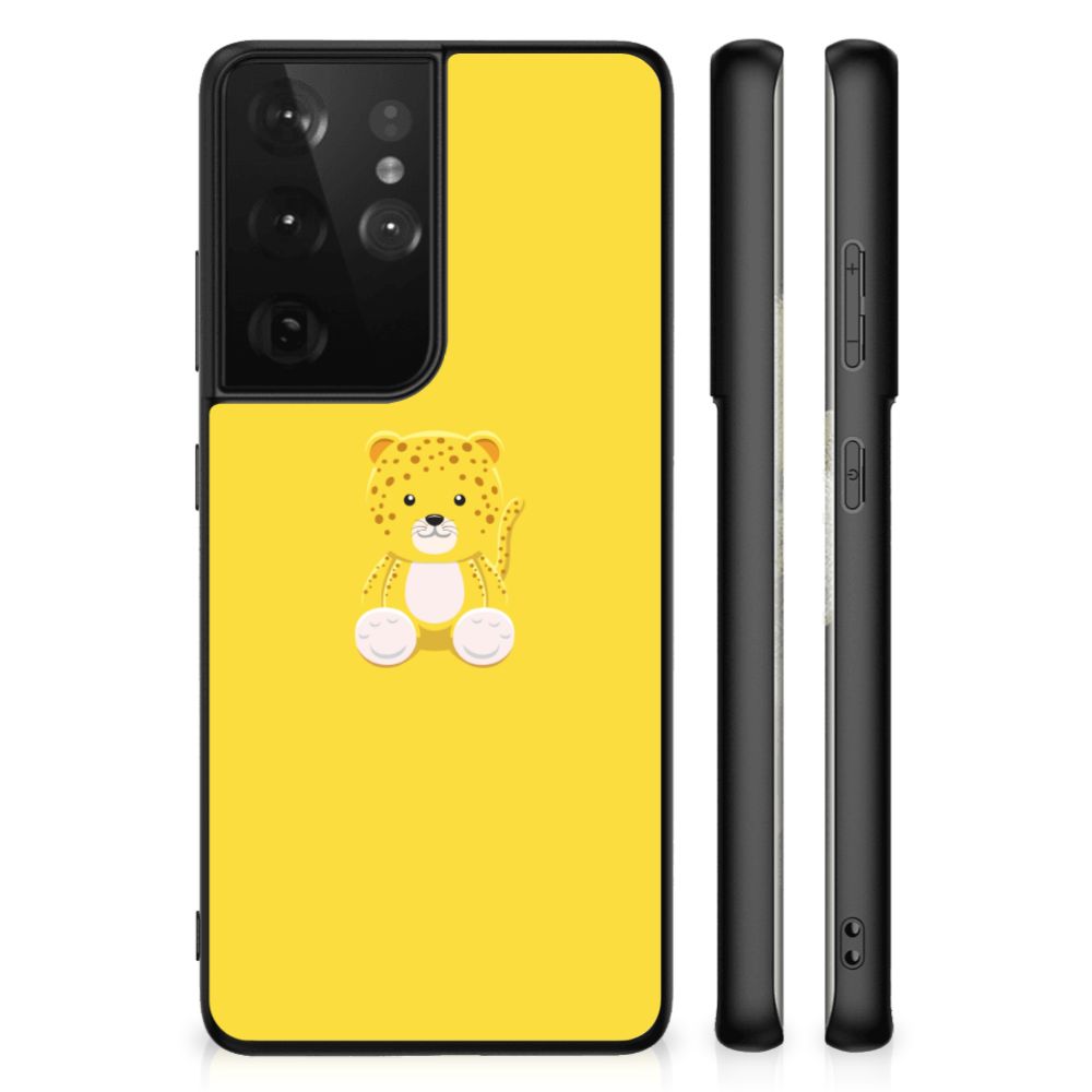 Samsung Galaxy S21 Ultra Hoesje Baby Leopard B2C Telecom