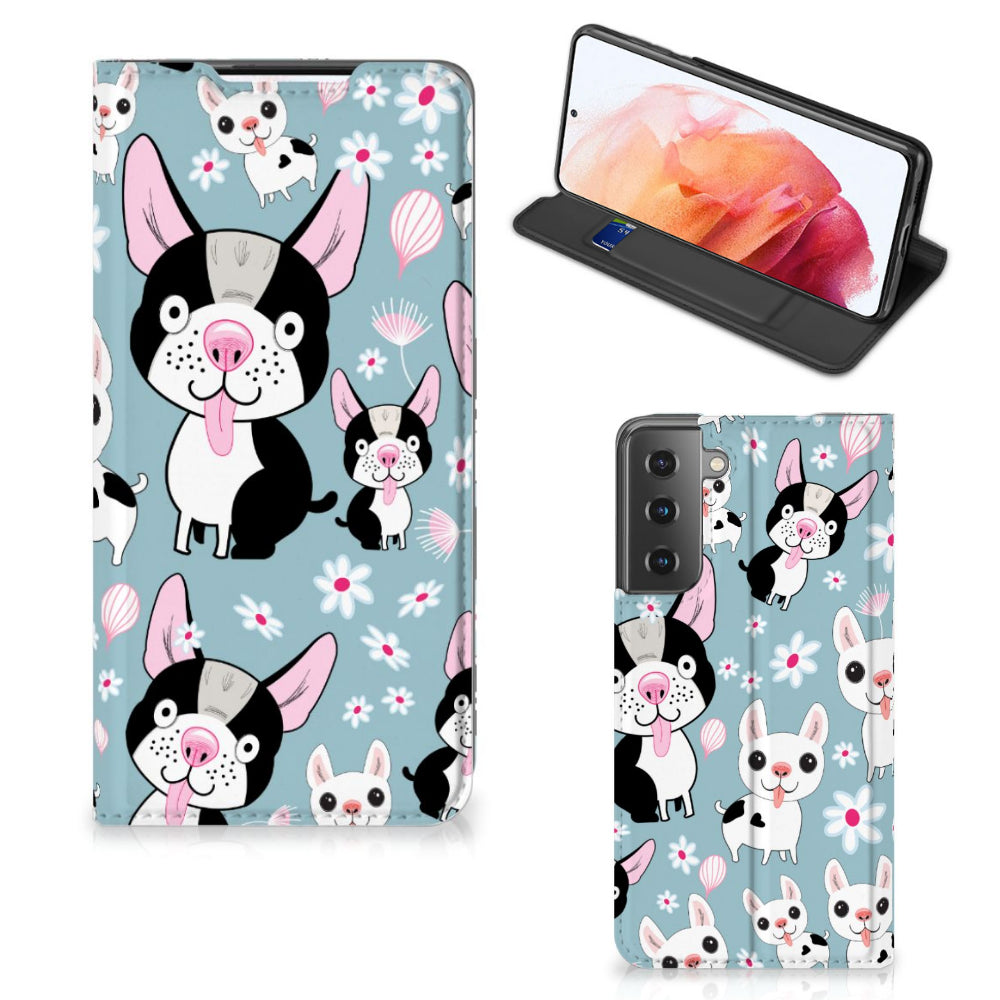 Samsung Galaxy S21 Hoesje maken Hondjes