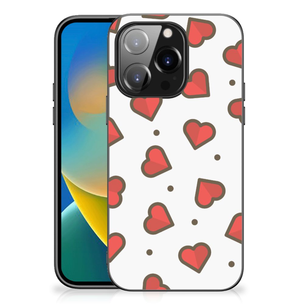 iPhone 14 Pro Back Case Hearts B2C Telecom