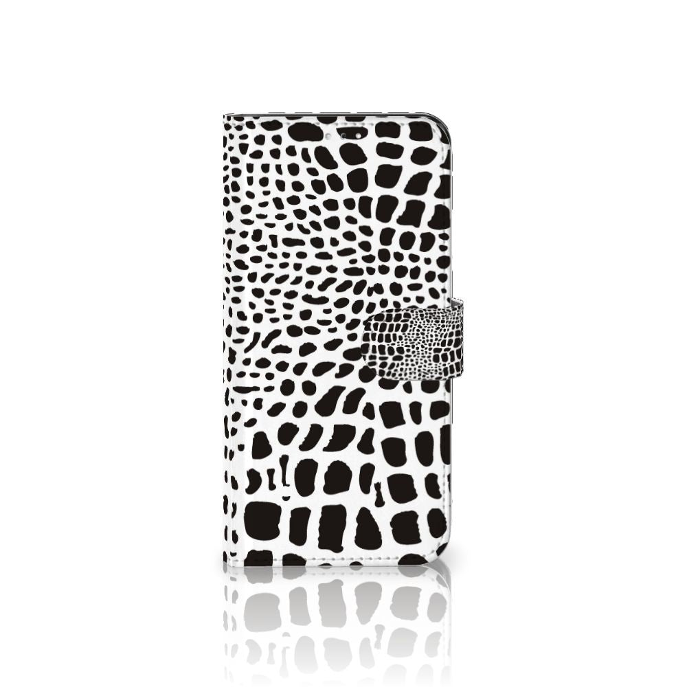 Samsung Galaxy A33 5G Telefoonhoesje met Pasjes Slangenprint