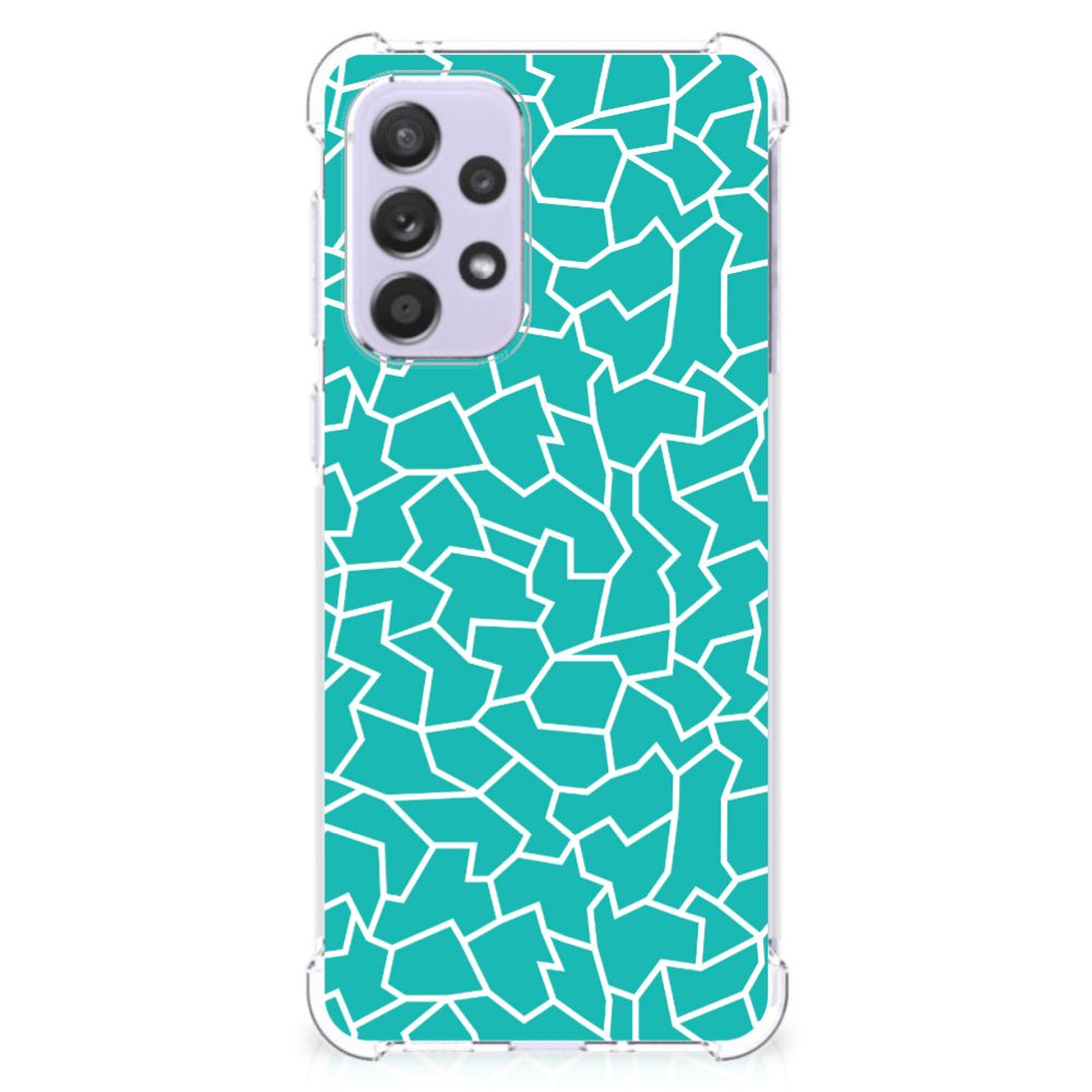 Samsung Galaxy A33 Back Cover Cracks Blue B2C Telecom