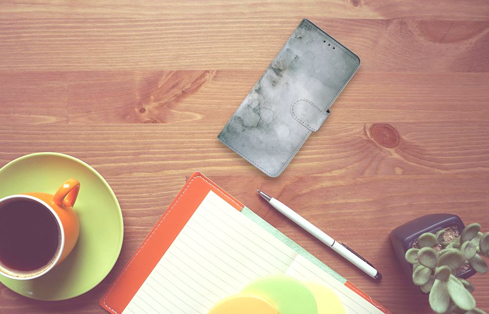 Hoesje Huawei P40 Pro Painting Grey