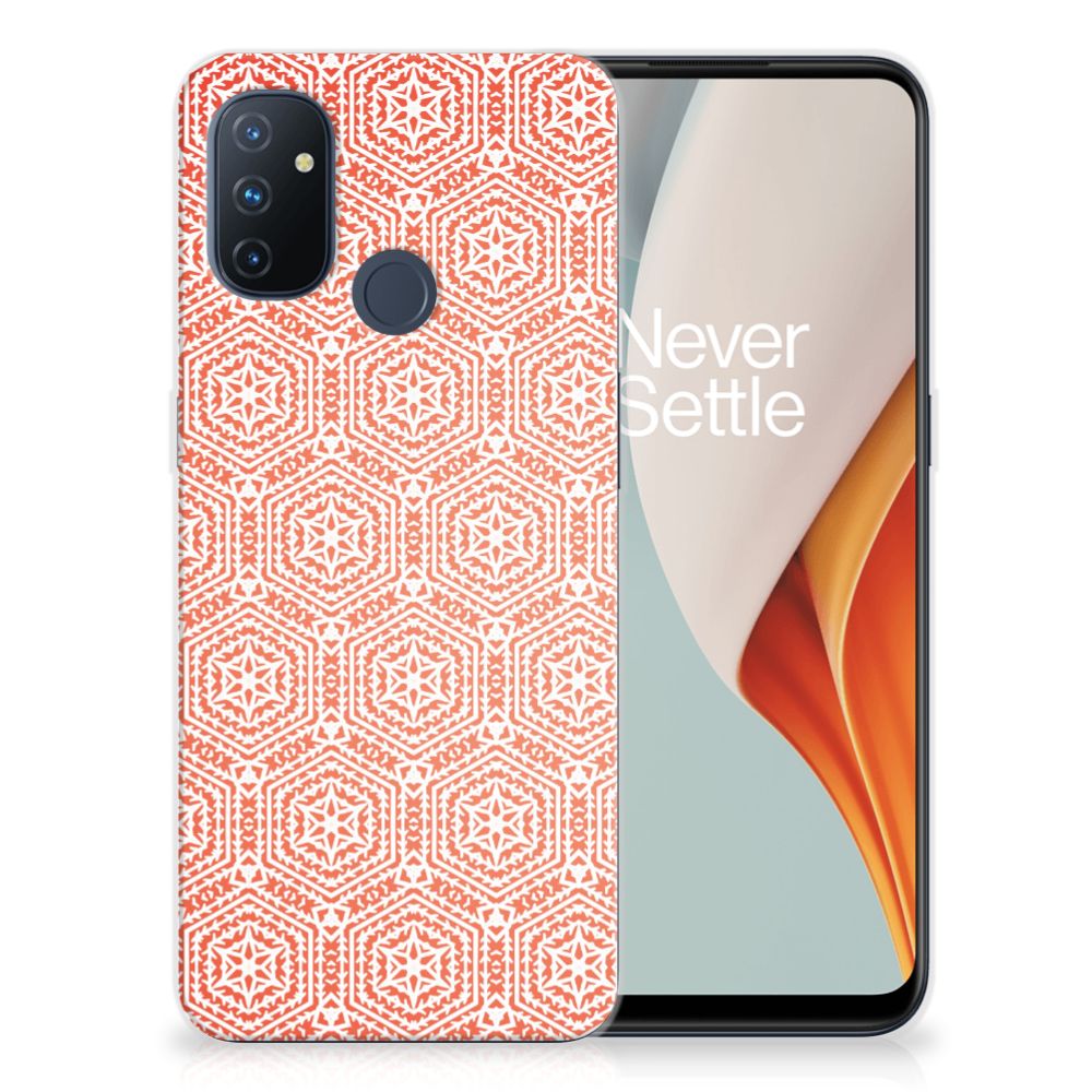 OnePlus Nord N100 TPU bumper Pattern Orange B2C Telecom