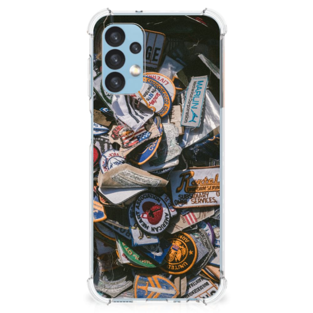 Samsung Galaxy A13 (4G) Anti-shock Hoesje met foto Badges B2C Telecom