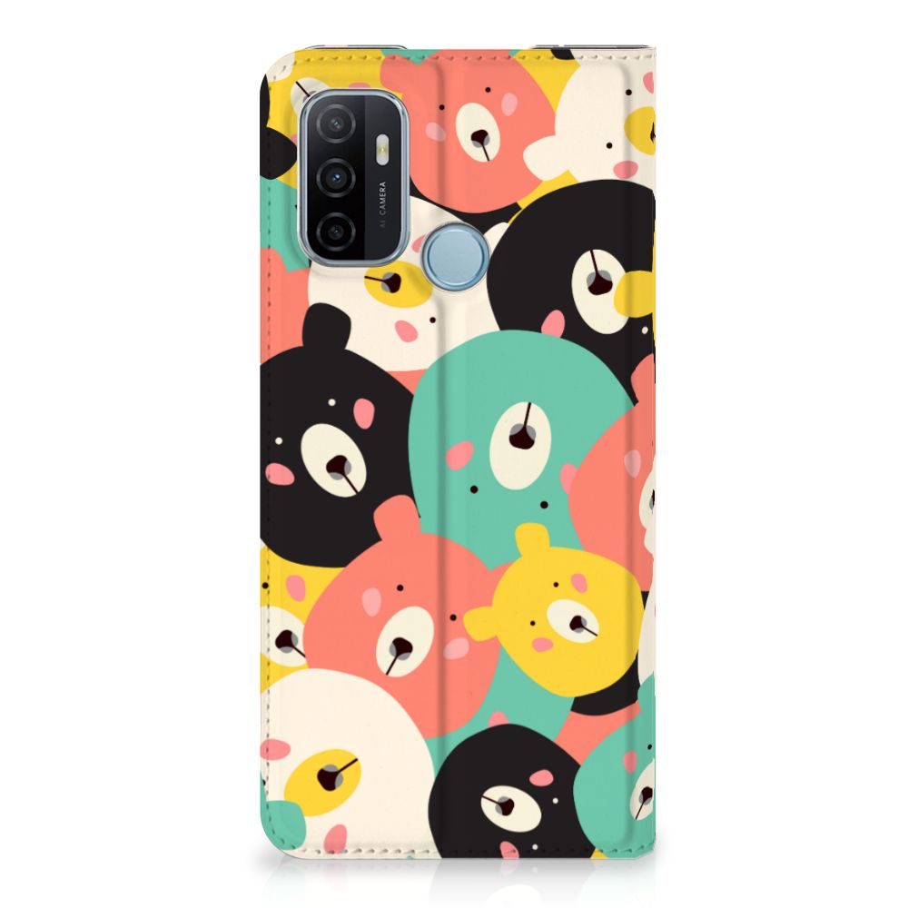 OPPO A53 | A53s Magnet Case Bears - B2C Telecom