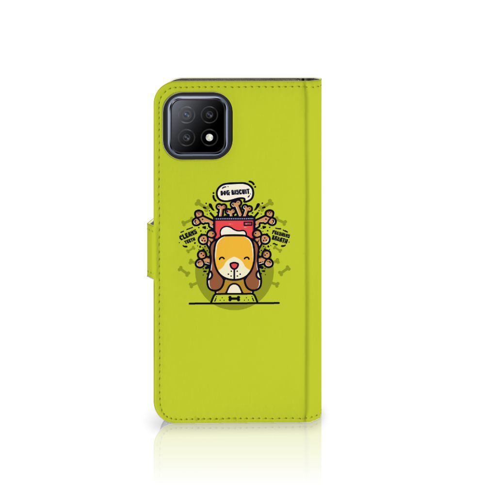 OPPO A73 5G Leuk Hoesje Doggy Biscuit