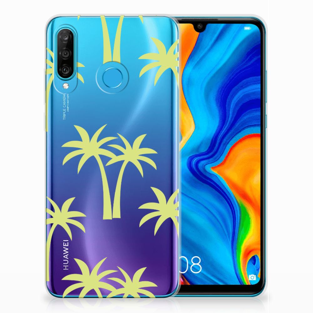 Huawei P30 Lite TPU Case Palmtrees