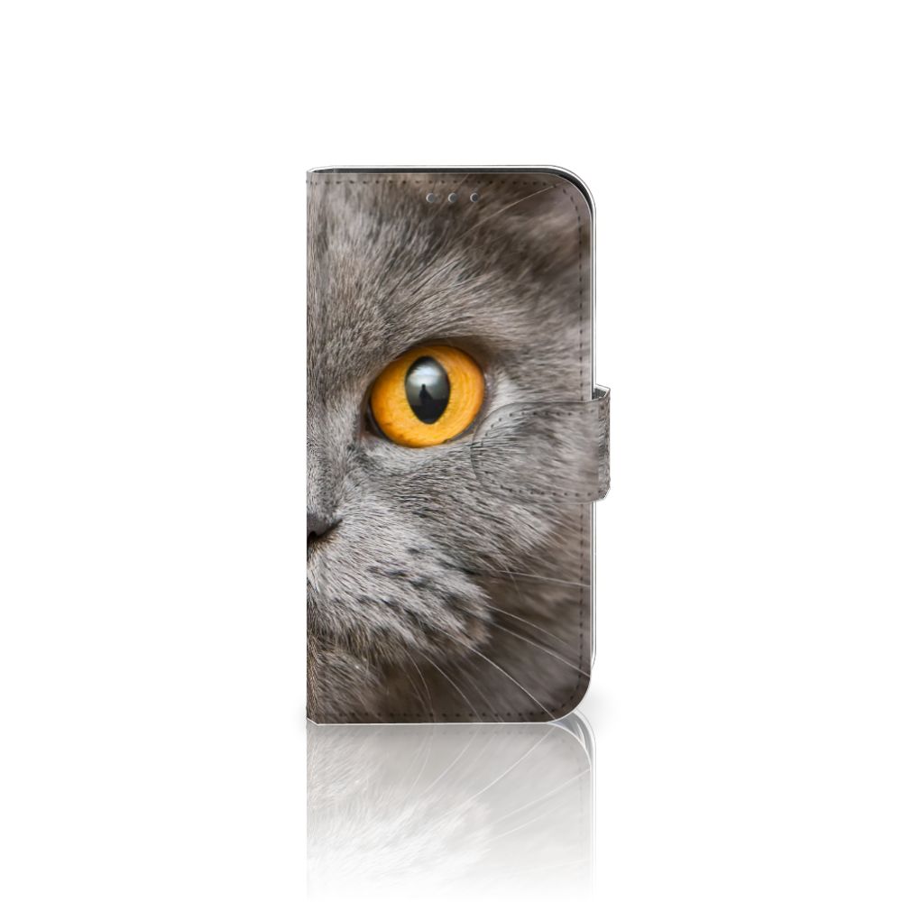 Telefoonhoesje met Pasjes Apple iPhone 12 Mini Britse Korthaar