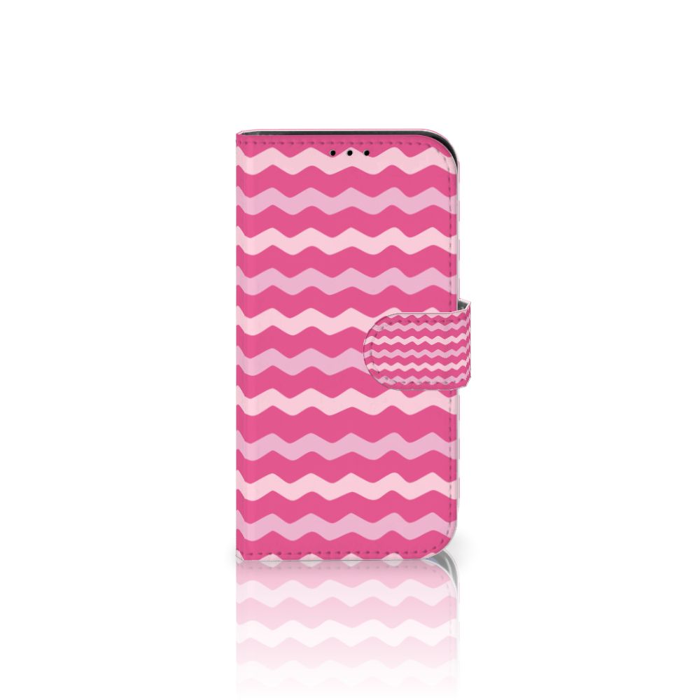 iPhone 13 Mini Telefoon Hoesje Waves Pink