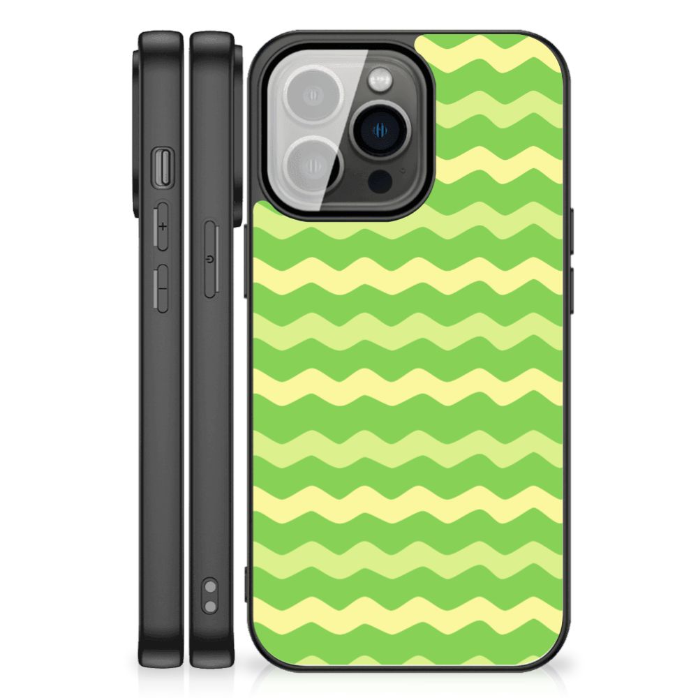 iPhone 13 Pro Max Back Case Waves Green B2C Telecom