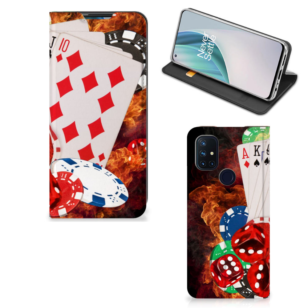 OnePlus Nord N10 5G Hippe Standcase Casino