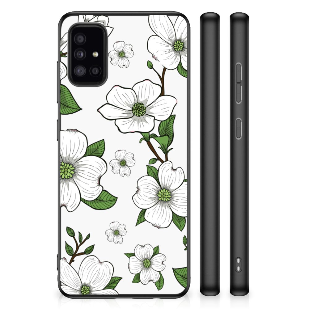 Samsung Galaxy A51 Skin Case Dogwood Flowers