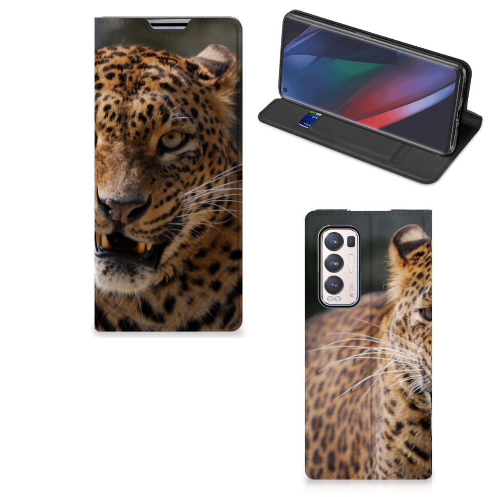 OPPO Find X3 Neo Hoesje maken Luipaard - B2C Telecom