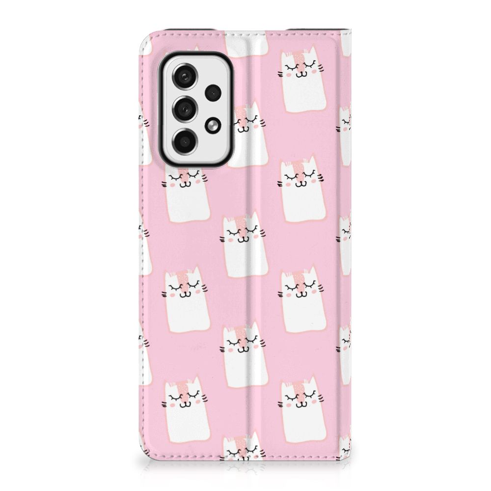 Samsung Galaxy A73 Hoesje maken Sleeping Cats - B2C Telecom