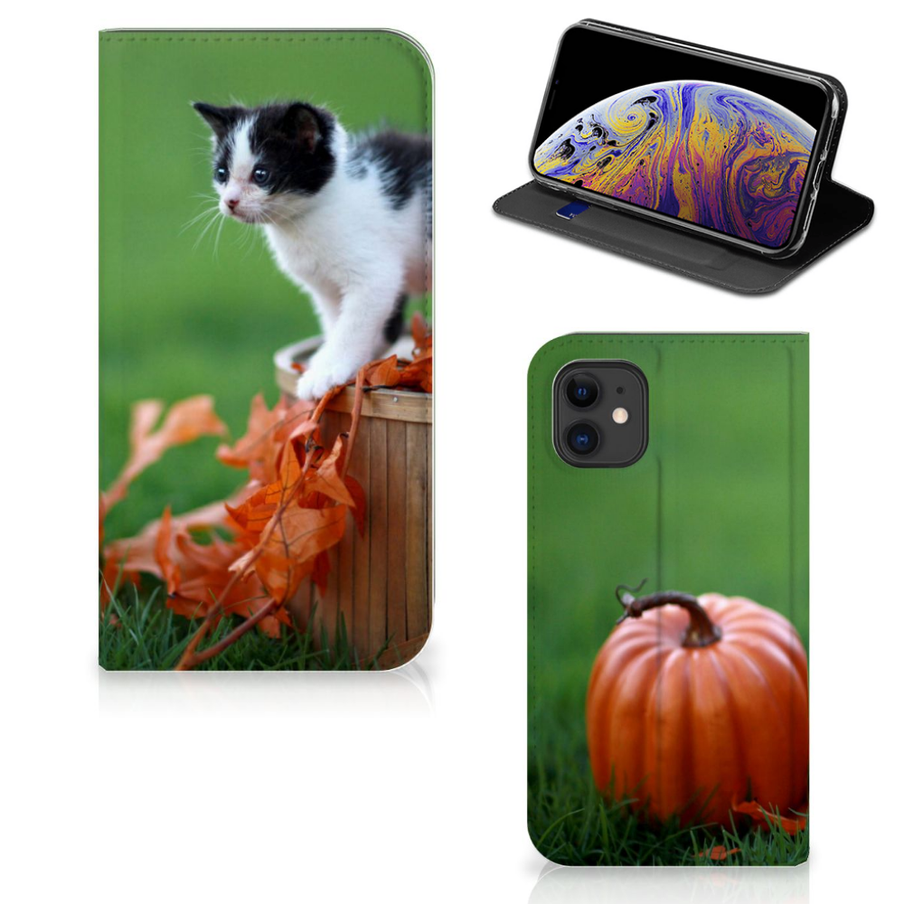 Apple iPhone 11 Hoesje maken Kitten